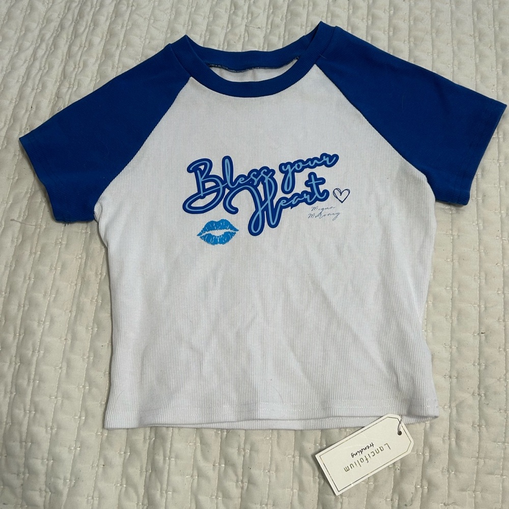 NWT Women’s Megan Morony Crop Tee